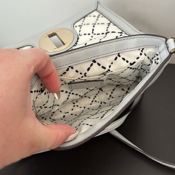 Kate Spade Sally Newbury Lane Valencia Crossbody Grey - Picture 9 of 10